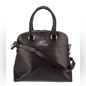 ⭐️ Furla Saffiano Leather Top Handle Bag - EUC